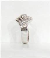 Anello Stocco Gioielli Donna in Oro bianco Zaffiro 0.99 Ct ZFBO1-13 - ZFBO1-13